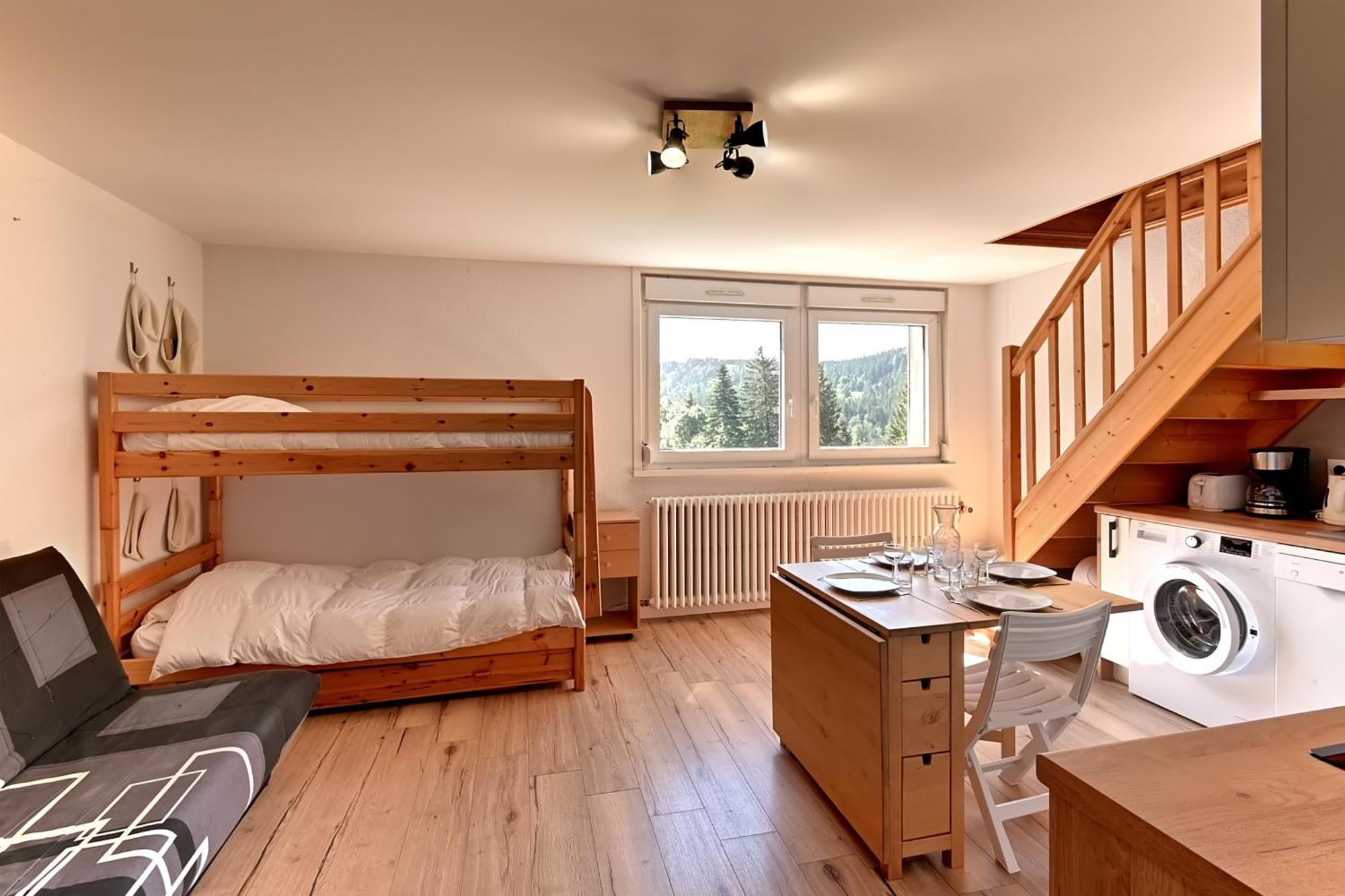 Appartement Le Nid Des Vosges - Appt Vue Montagne à Gérardmer Extérieur photo
