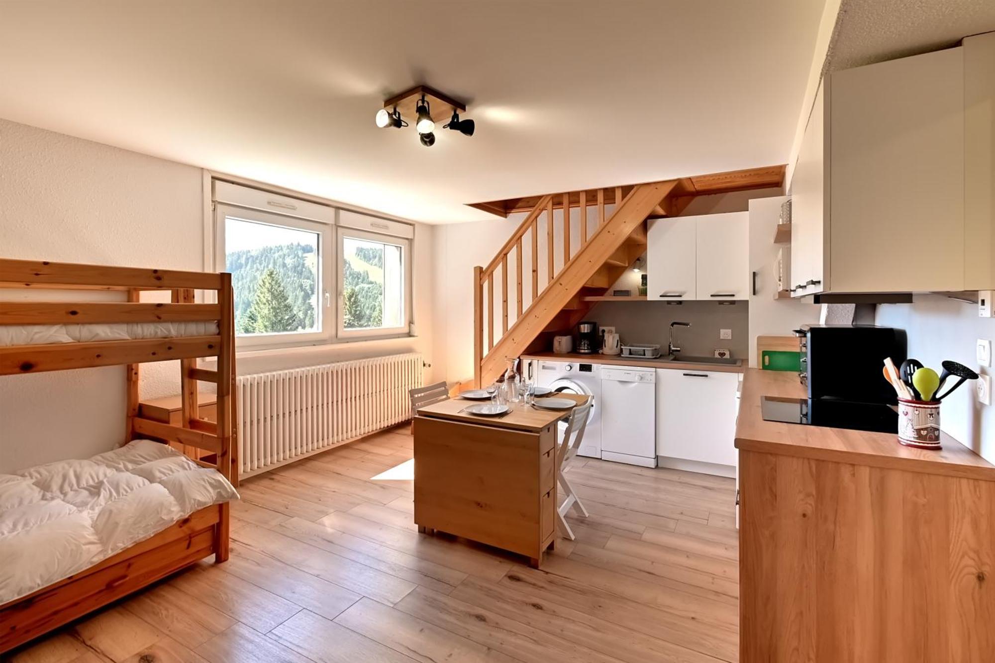 Appartement Le Nid Des Vosges - Appt Vue Montagne à Gérardmer Extérieur photo